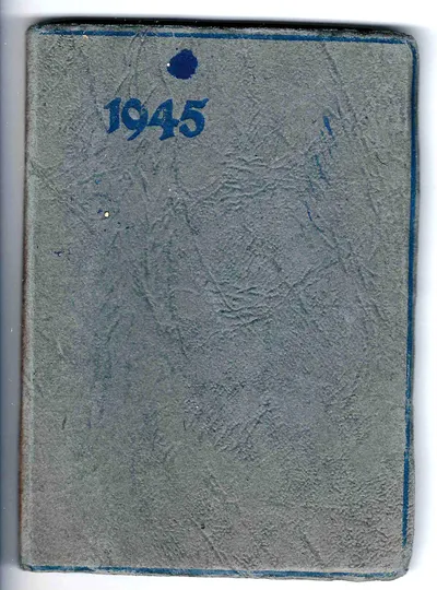 Ежедневник на 1945 год. Германия, 1944.