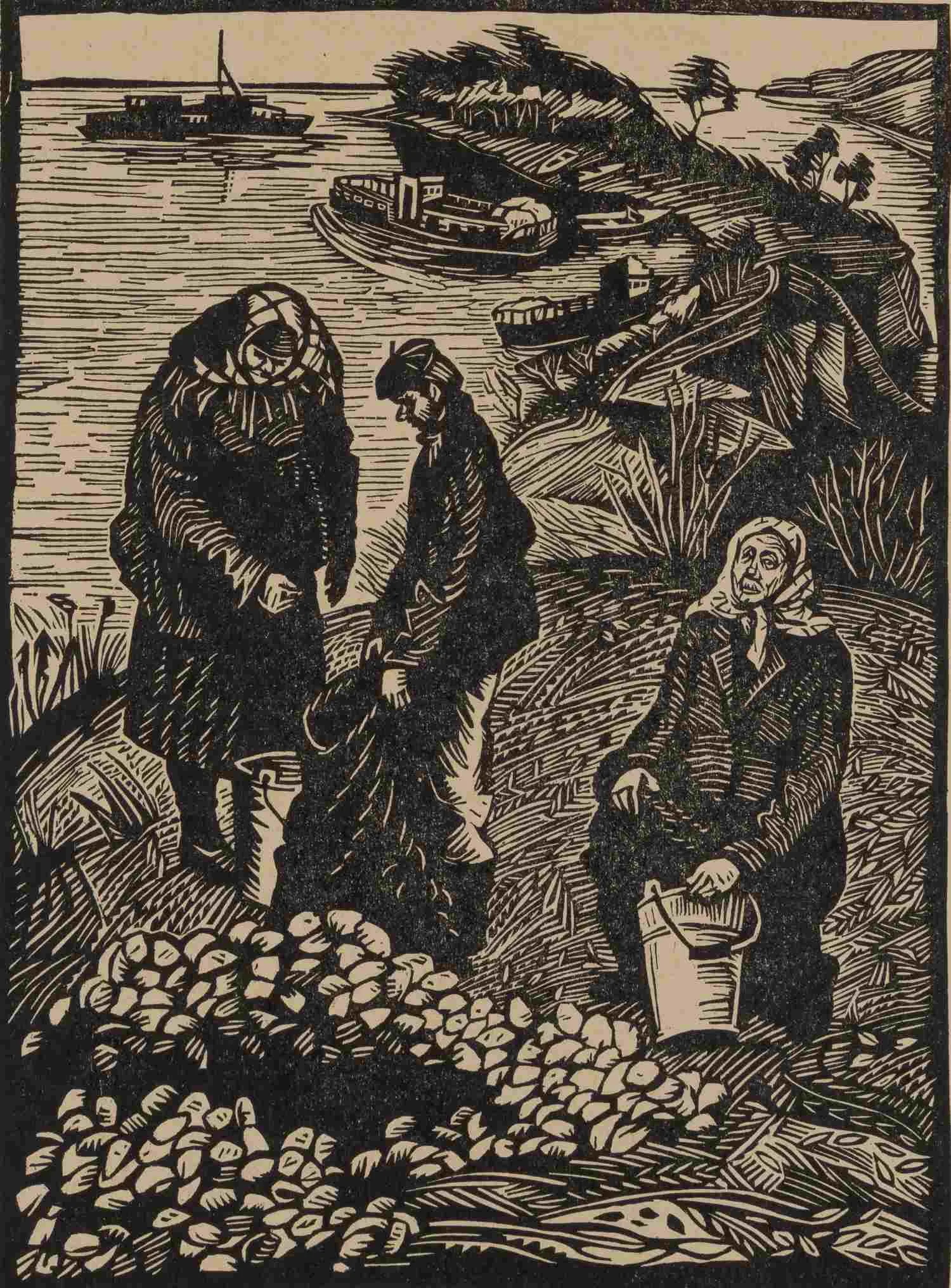 Пасынкова Анна Викторовна. Иллюстрация к произведению В. Распутина «Прощание с Матерой». 2011. — фото 2