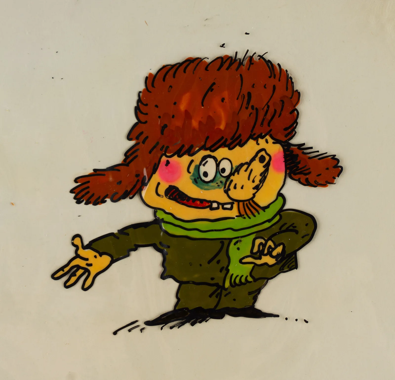 Фазы движения из мультфильмов Александра Татарского. 1980-е. 6 листов. — фото 5