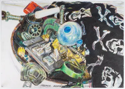 Котёл Нина. Без названия. Из серии «О бессмертии». 2007.
