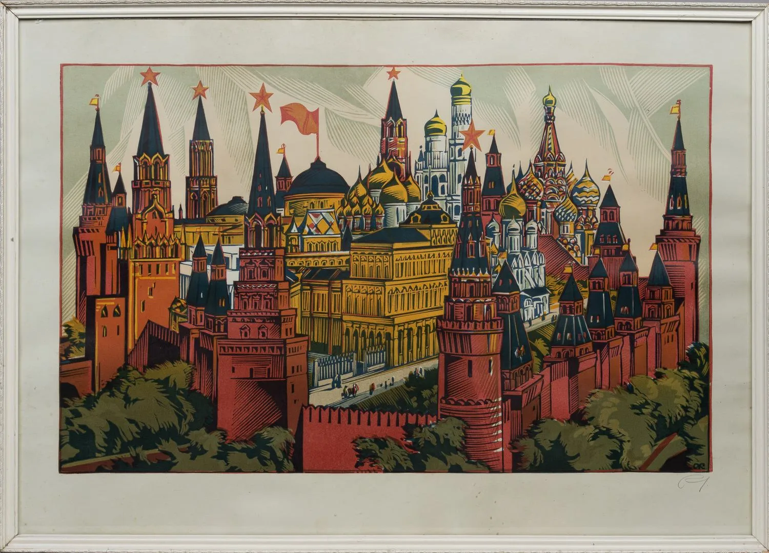 Калашников Анатолий Иванович. Кремль. 1970-е годы. — фото 1
