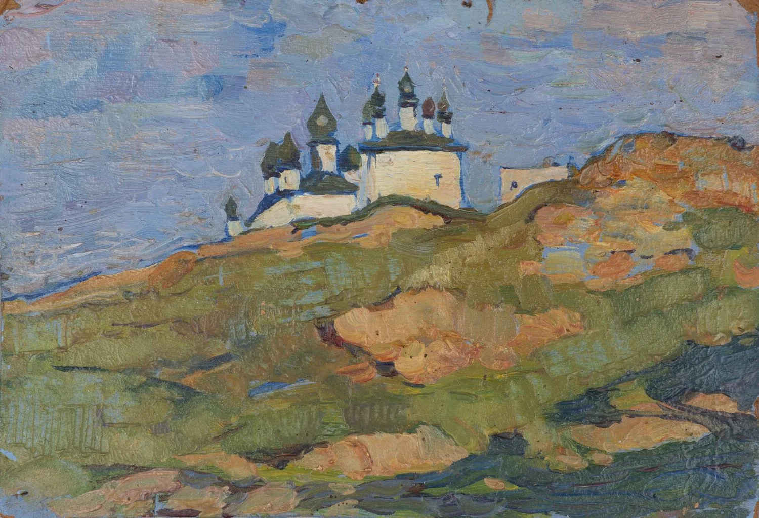 Смирнов Алексей Глебович. Горицкий монастырь в Переславле-Залесском. 1956. — фото 1