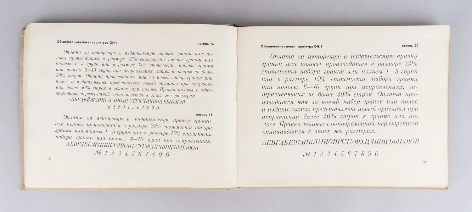 Образцы шрифтов. Типография «Красный пролетарий» Политиздата. 1960-е годы. — фото 3