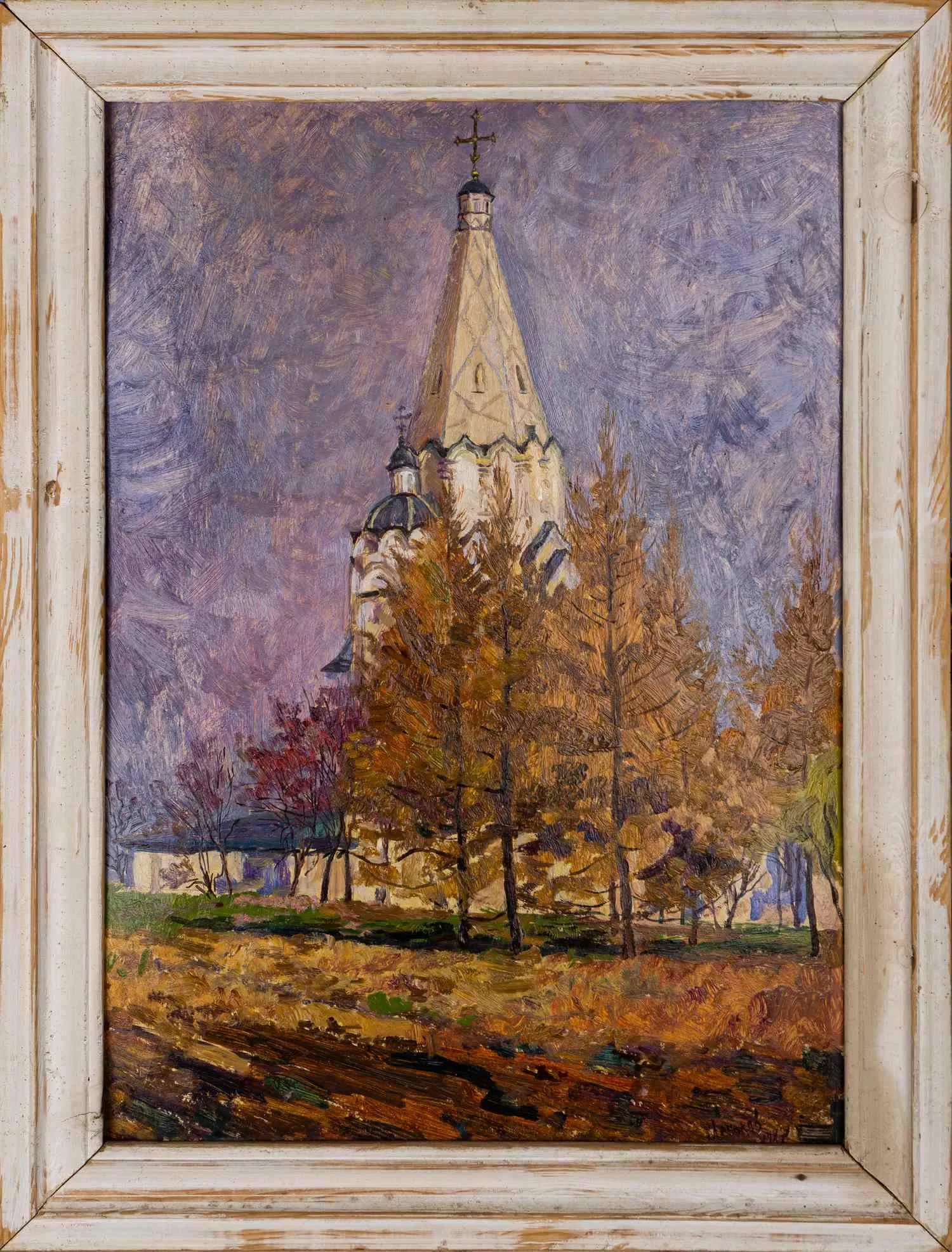 Леньков Вячеслав Александрович. Храм Вознесения Господня в Коломенском. 1987. — фото 1