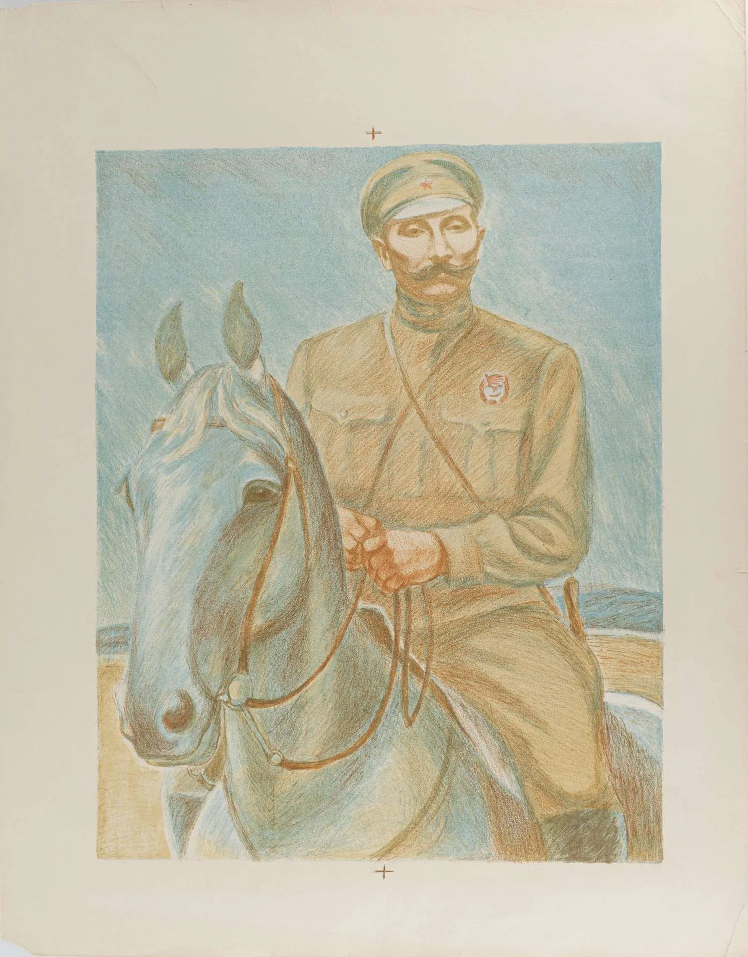 Дехтерева Татьяна Александровна. С.М. Будённый. 1970-е. — фото 1