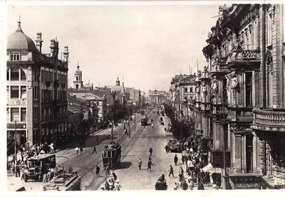 Фотооткрыка «Москва. Улица Горького». Издание «Союзфото», 1932.