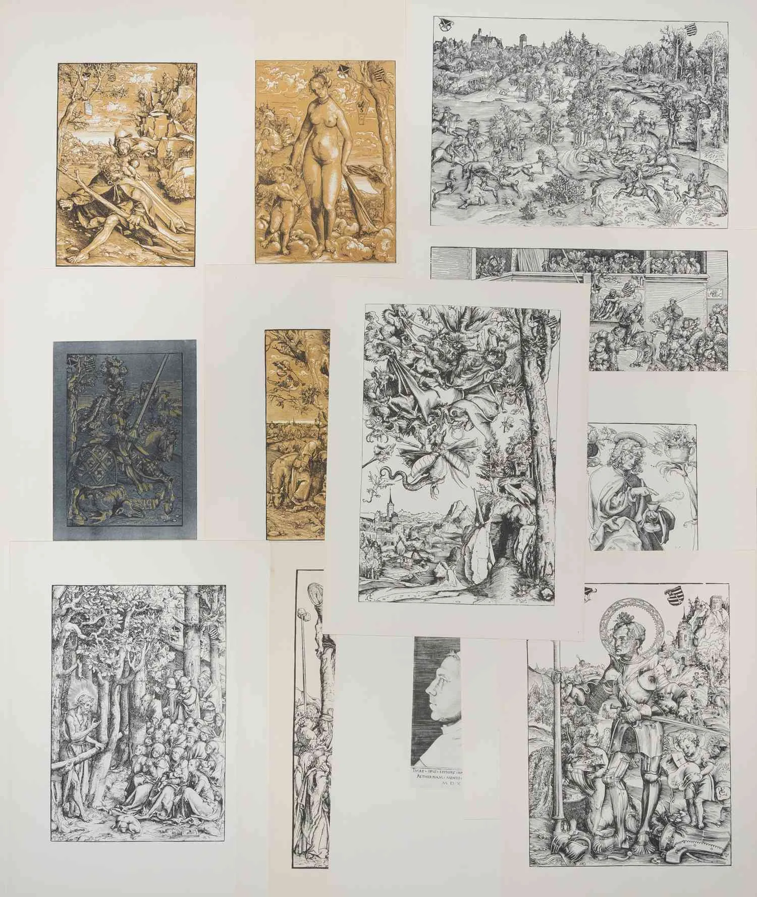 Лукас Кранах Старший. Гравюры и ксилографии (Lucas cranach der Alter Kupferstiche und Holzschnitte) (Дрезден, 1974). — фото 2