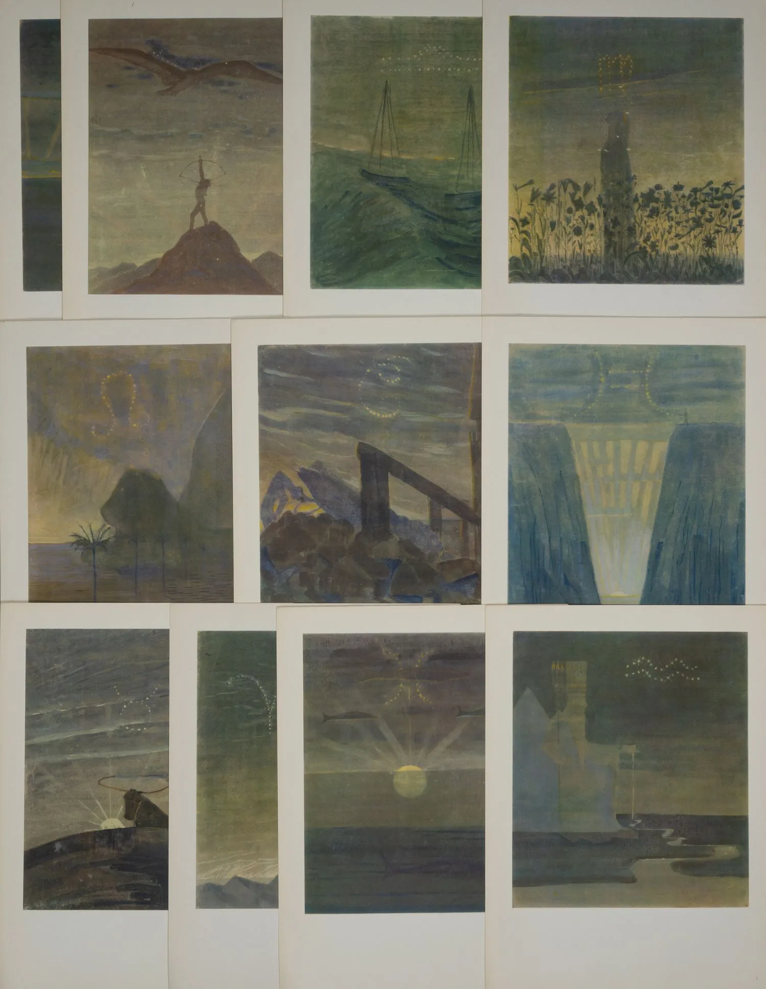 М.К. Чюрлёнис. Знаки зодиака (Вильнюс, 1967). — фото 2