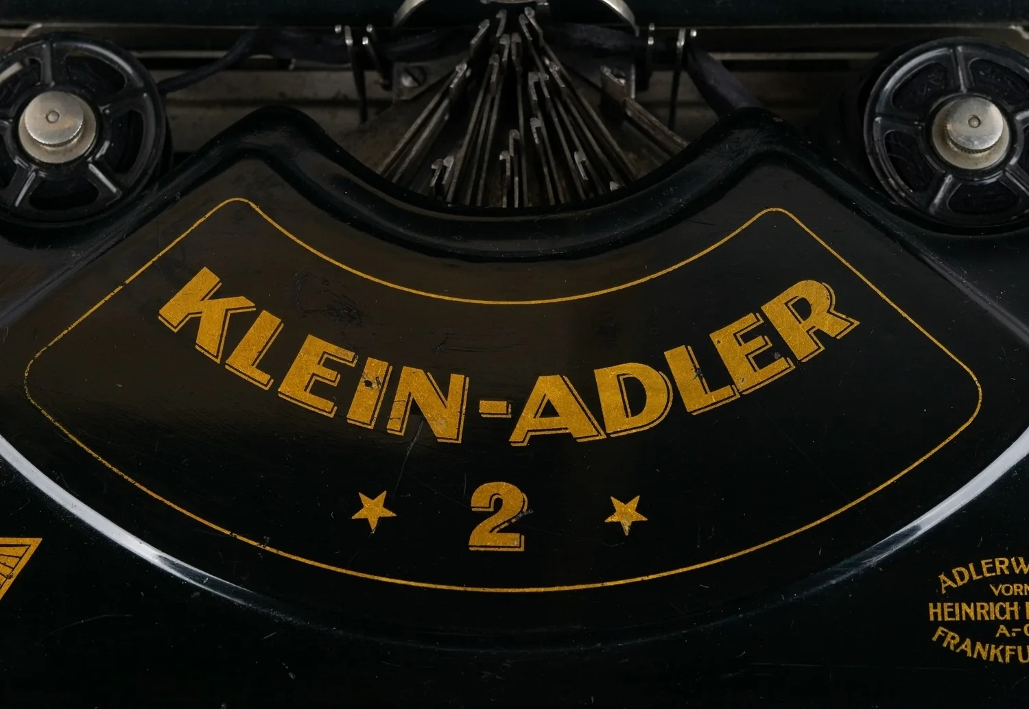 Машинка печатная портативная «Klein-Adler 2», Германия, 1930-е годы. — фото 2