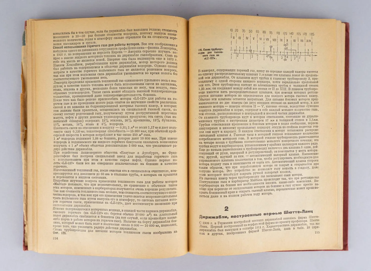 Документ с автографом Умберто Нобиле. 1932. Книга Н.В. Лебедева «Дирижабли» (М.-Л., 1933). — фото 3