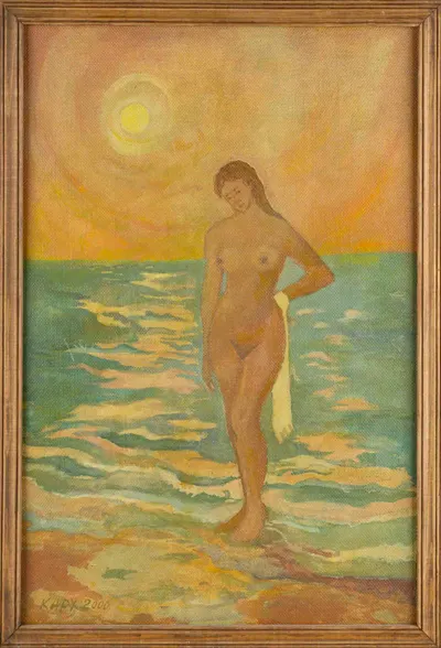 Архангельская Ксения Юрьевна. Купальщица. 2000.