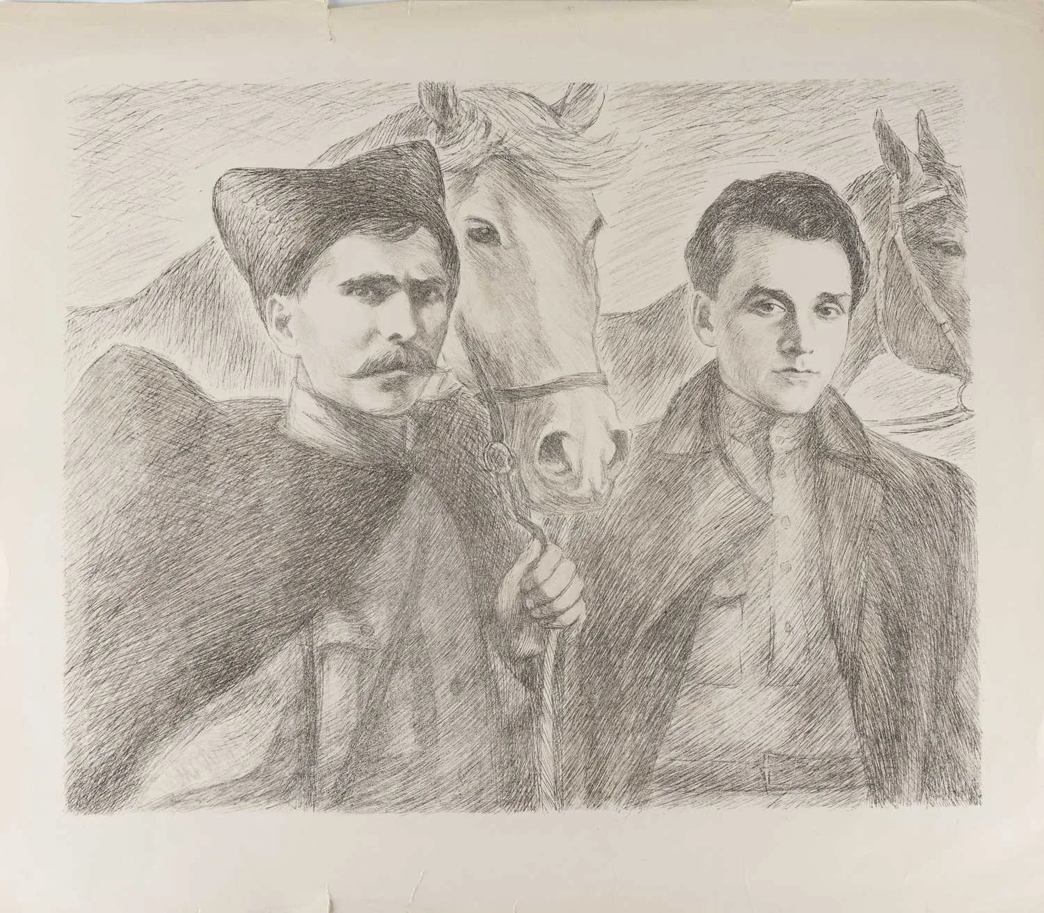 Дехтерева Татьяна Александровна. Чапаев и Фурманов. 1977. — фото 1