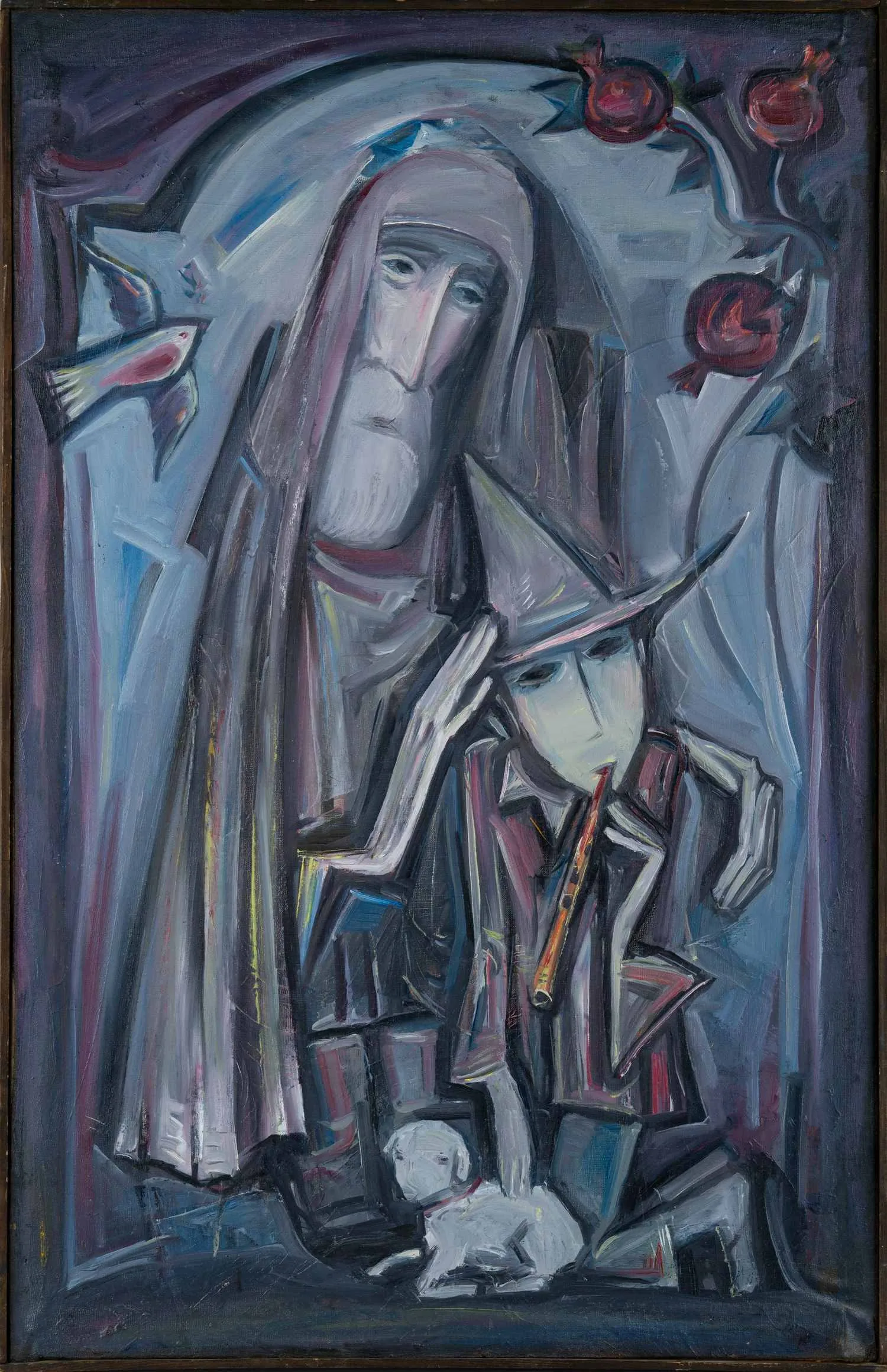 Алборов Тимур Арсенович. Мальчик со свирелью. 1998. — фото 1