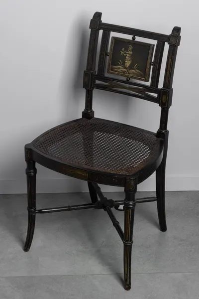Стул с изображением сатира. США, компания W. & J. Sloane, мастерская The Company of Master Craftsmen, 1920-1930 годы.