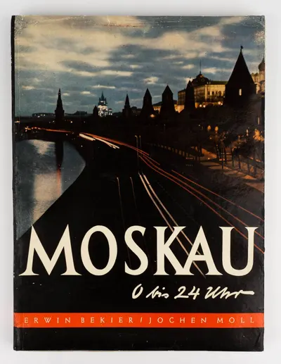 (Художественная фотография; Труд и быт в Москве) [Эрвин Бекьер и Йохен Минор. Москва 24 часа] Bekier Erwin. Moskau: 0 bis 24 Uhr; Erwin Bekier und Jochen Moll.