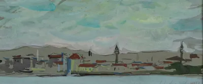 Адольф Алексеев. Босфор. 1957.