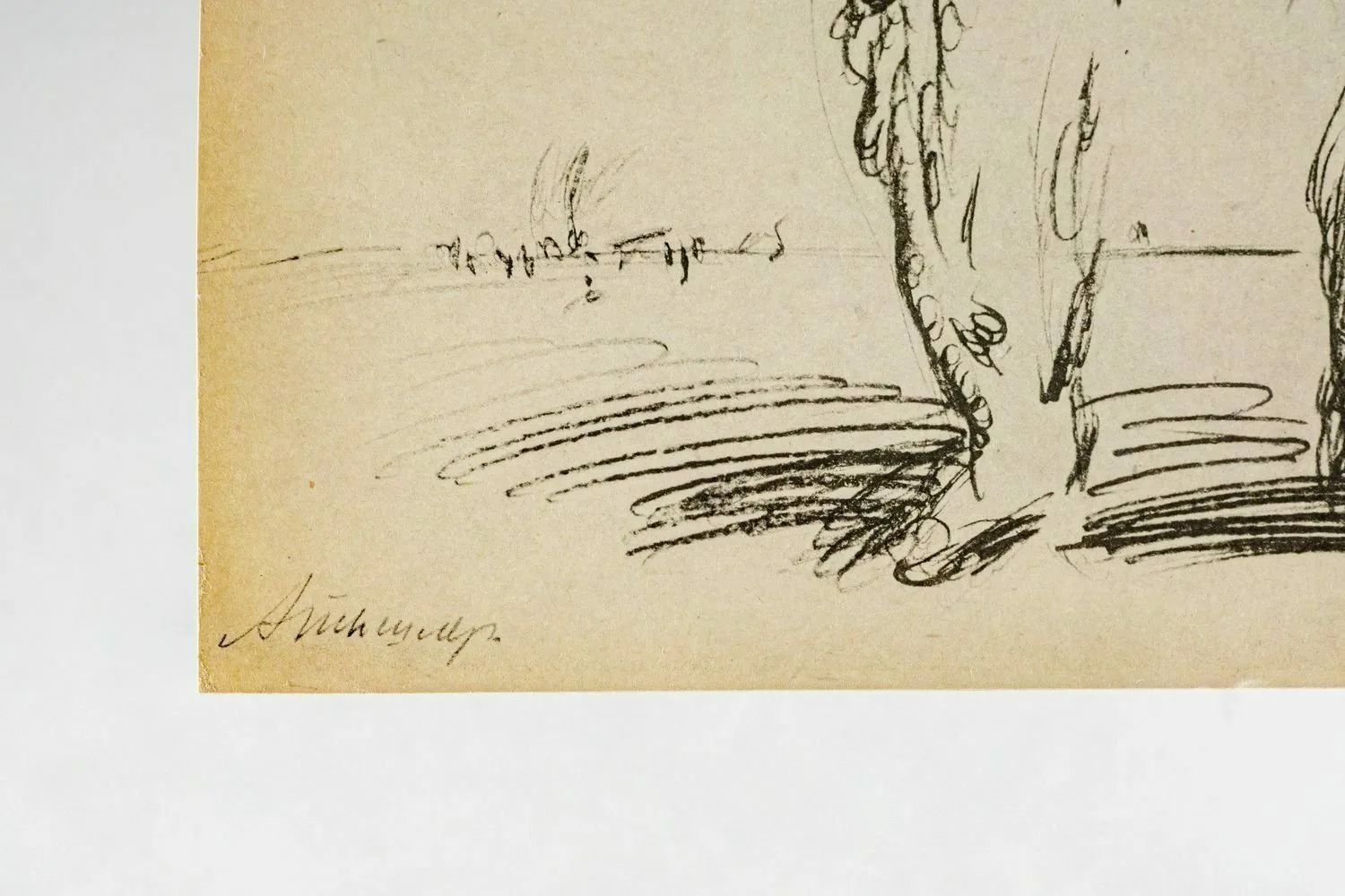 Тышлер Александр Григорьевич. Иллюстрация (фронтиспис) к изданию эпопеи Ильи Львовича Сельвинского «Улялаевщина» (М., 1933). — фото 3
