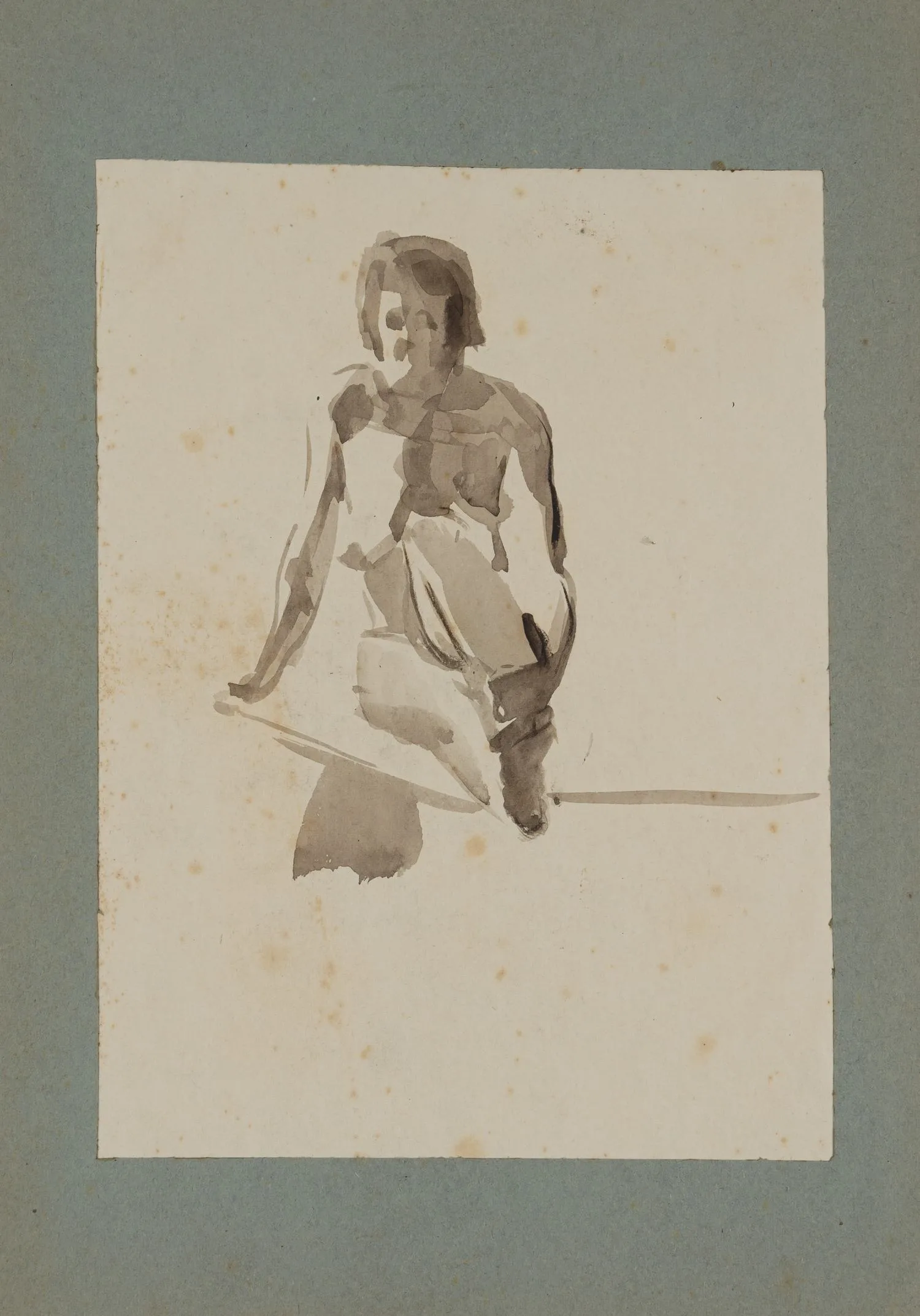 Тырса Николай Андреевич (?). Обнаженная. 1910-е годы. — фото 1
