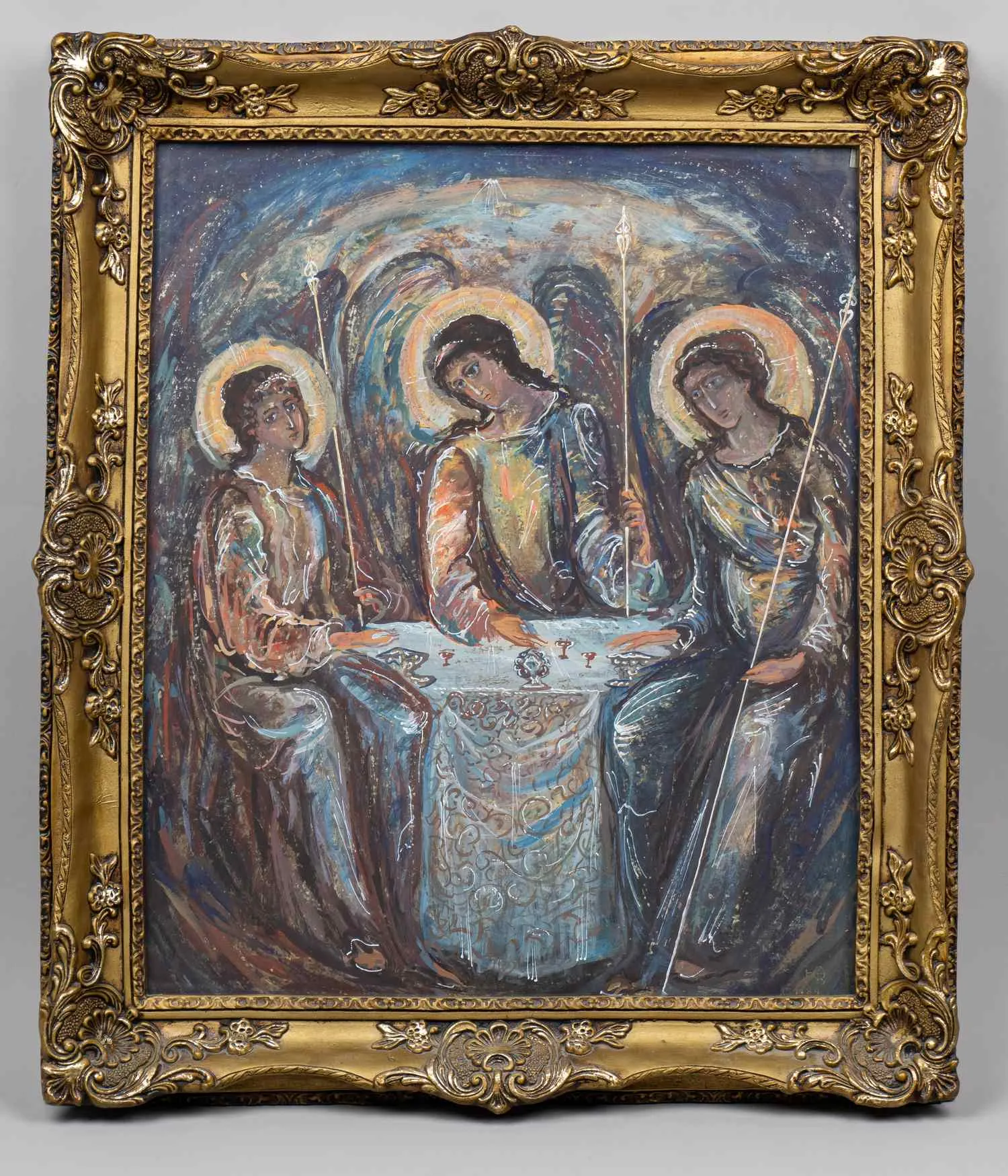 Гусев Юрий Александрович. Троица. 1989. — фото 1