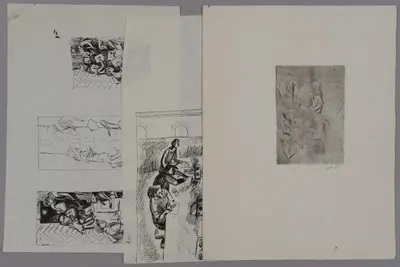 Топаз Мария Борисовна. Учеба (с эскизами). 1980-е годы.