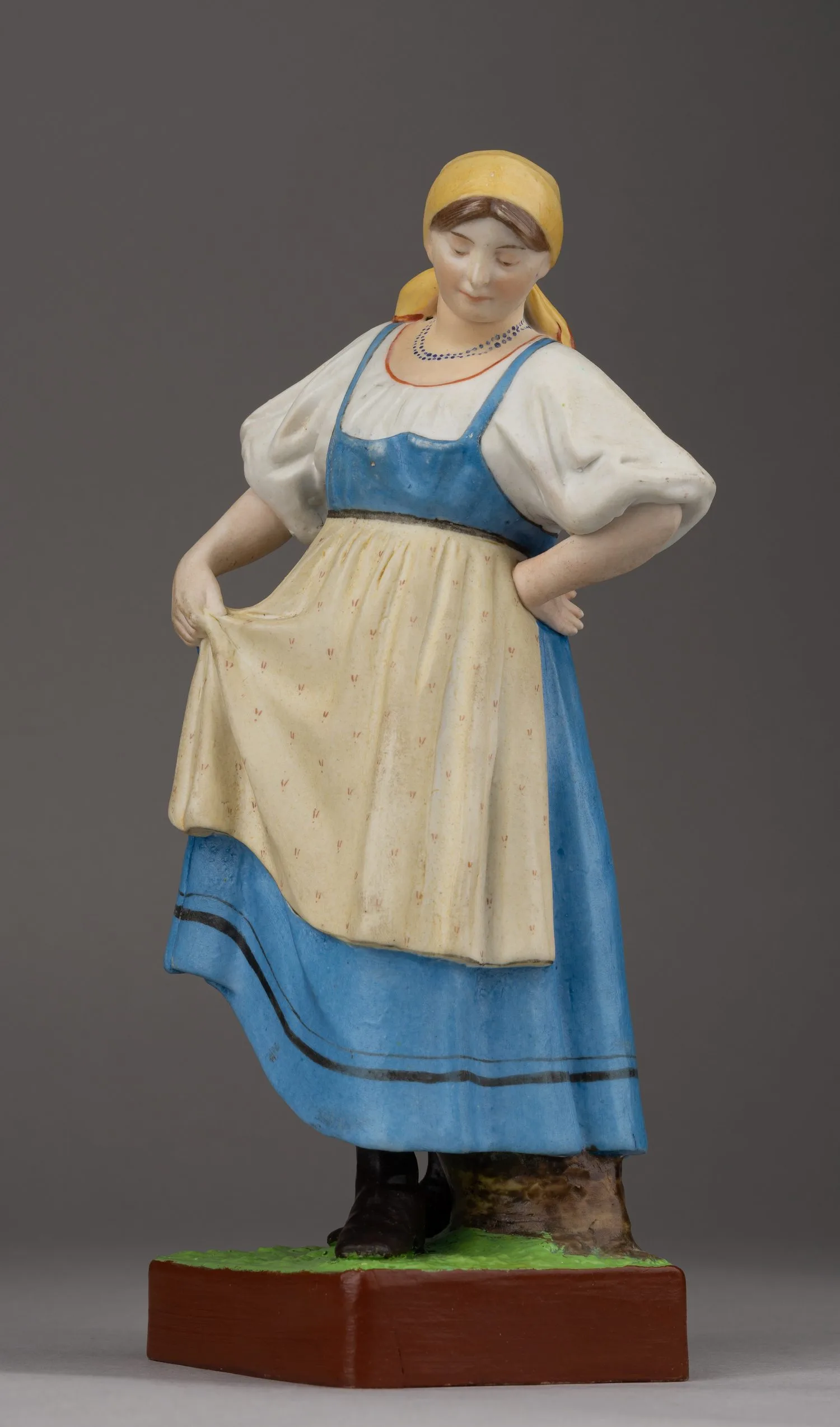 Скульптура «Плясунья». Россия, Вербилки, Завод Гарднера, 1880-1890 годы. — фото 2