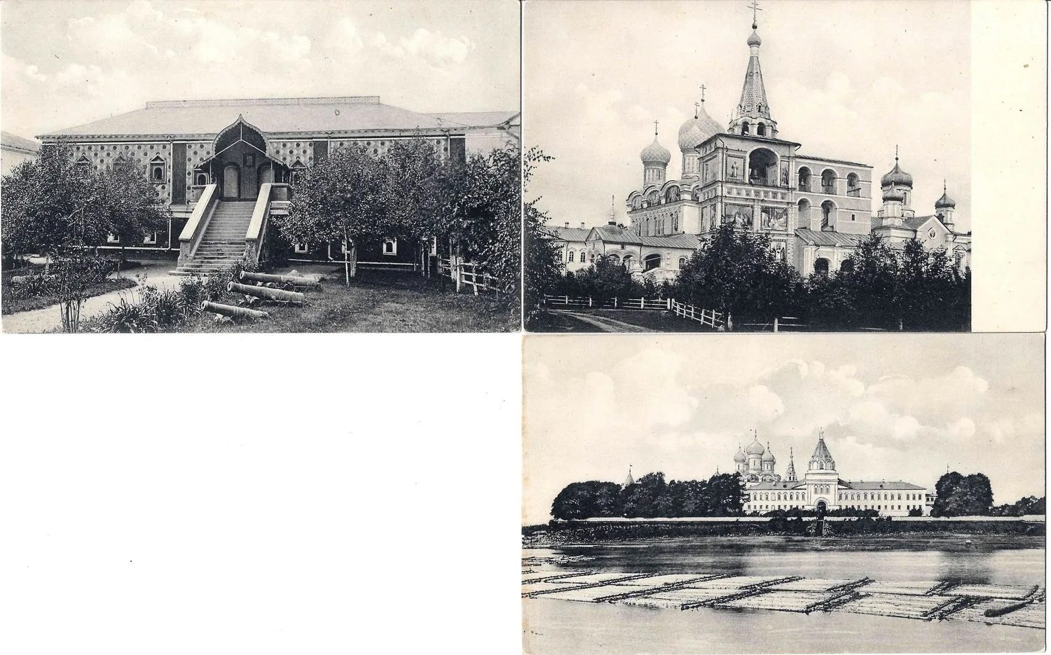 Кострома. 3 открытки «Ипатьевский монастырь». Издание М.П. Дмитриева, 1913. — фото 1