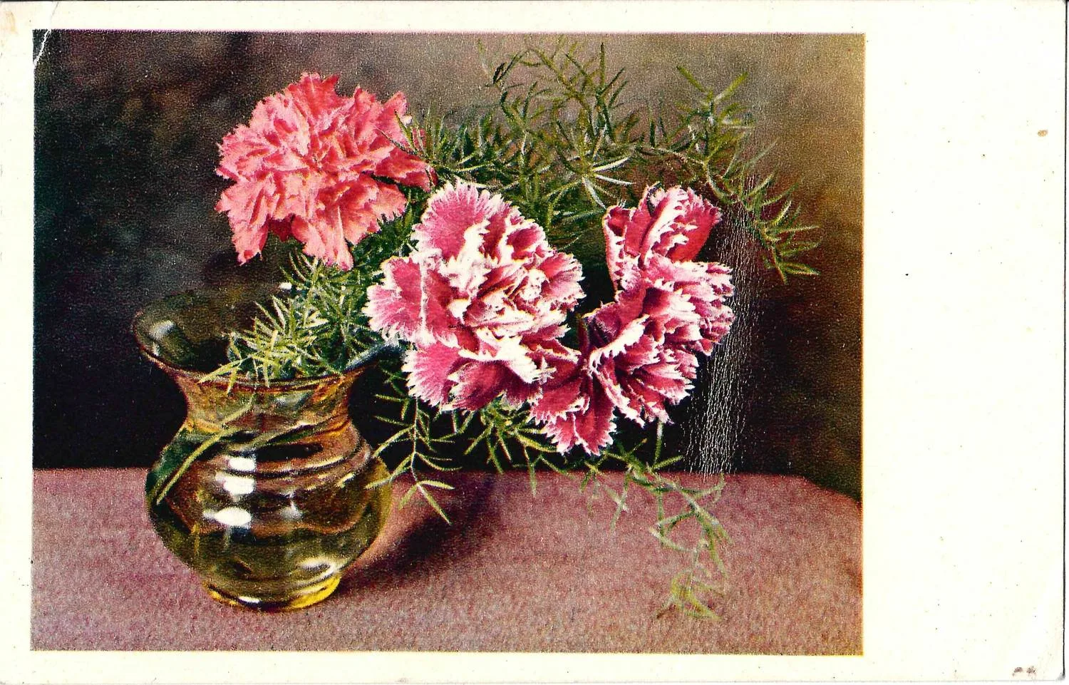 43 открытки «Цветы». СССР, Европа, Азия, 1950-е - 1970-е годы. — фото 3
