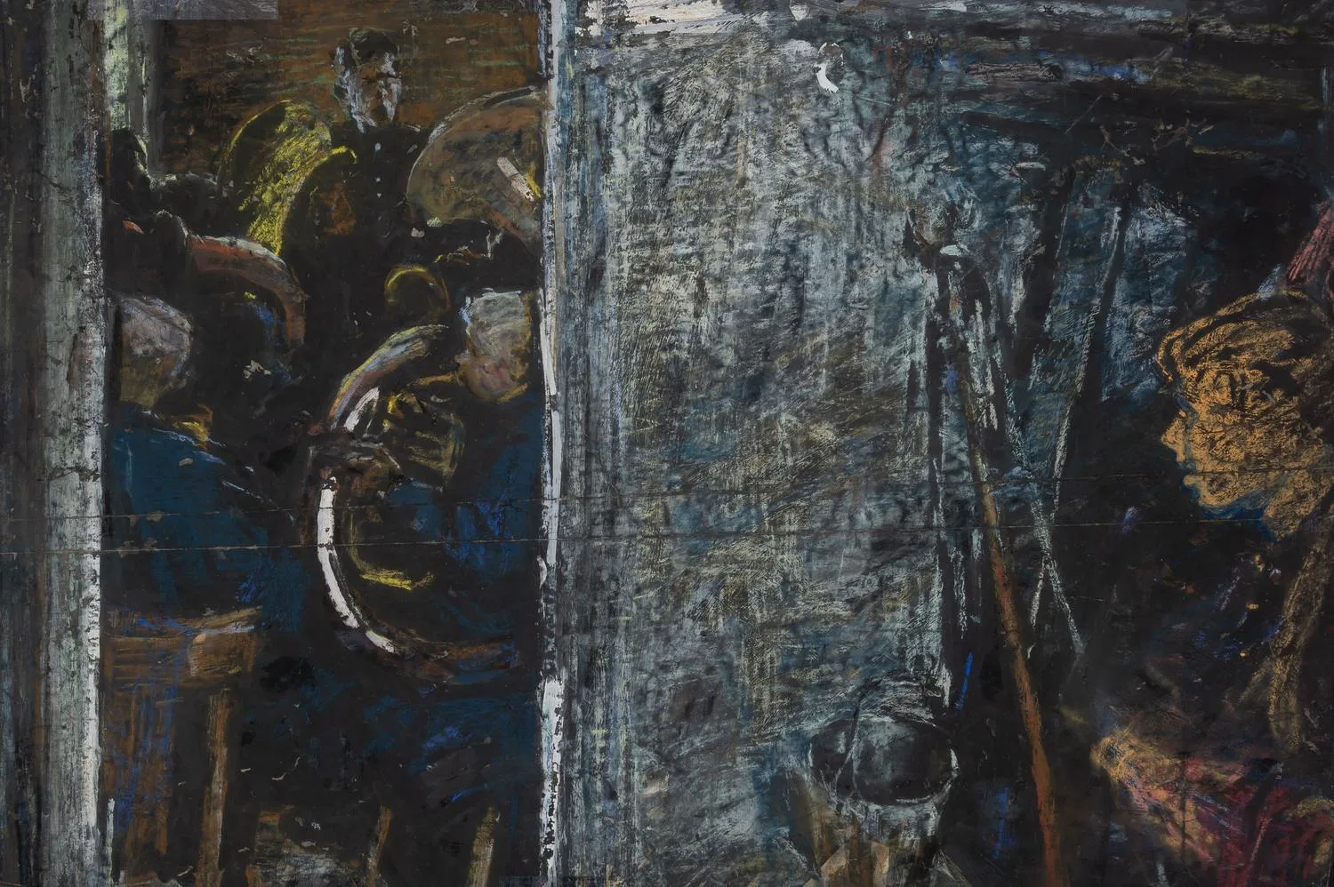 Алексеев Адольф Евгеньевич. Репетиция. 1962. — фото 1