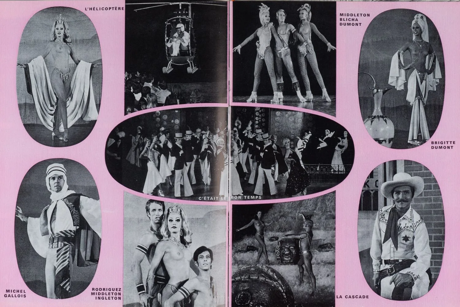 Рекламные проспекты кабаре «Лидо» и мюзик-холла «Казино де Пари». 1970-е годы. — фото 2