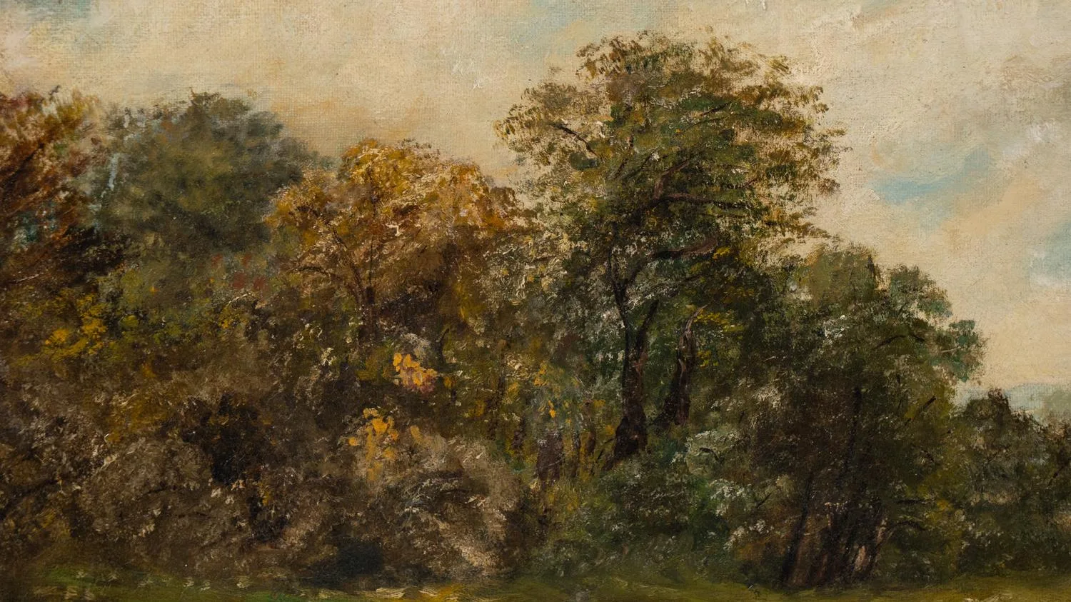 Неизвестный художник (C.Robson по подписи). Пейзаж. Западная Европа, 1888. — фото 3