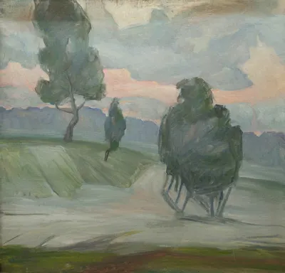Попов Борис Никанорович. Поля. 1989.