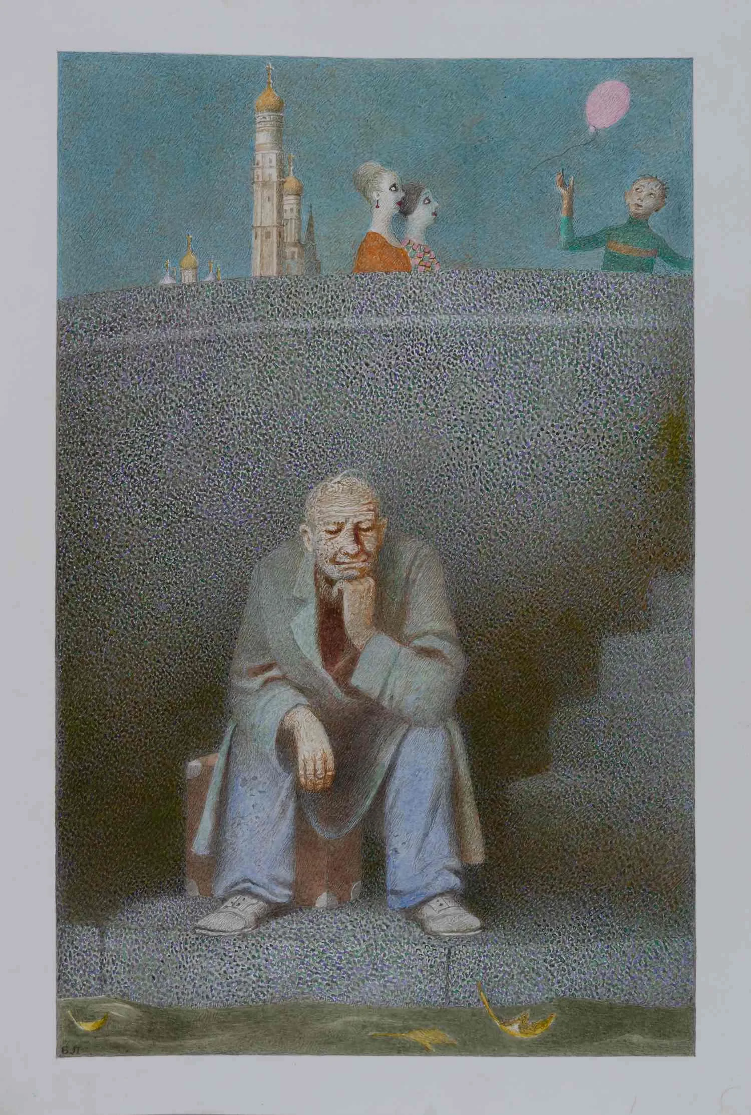 Лапшин Борис Алексеевич. Весна. 2000-е годы. — фото 1