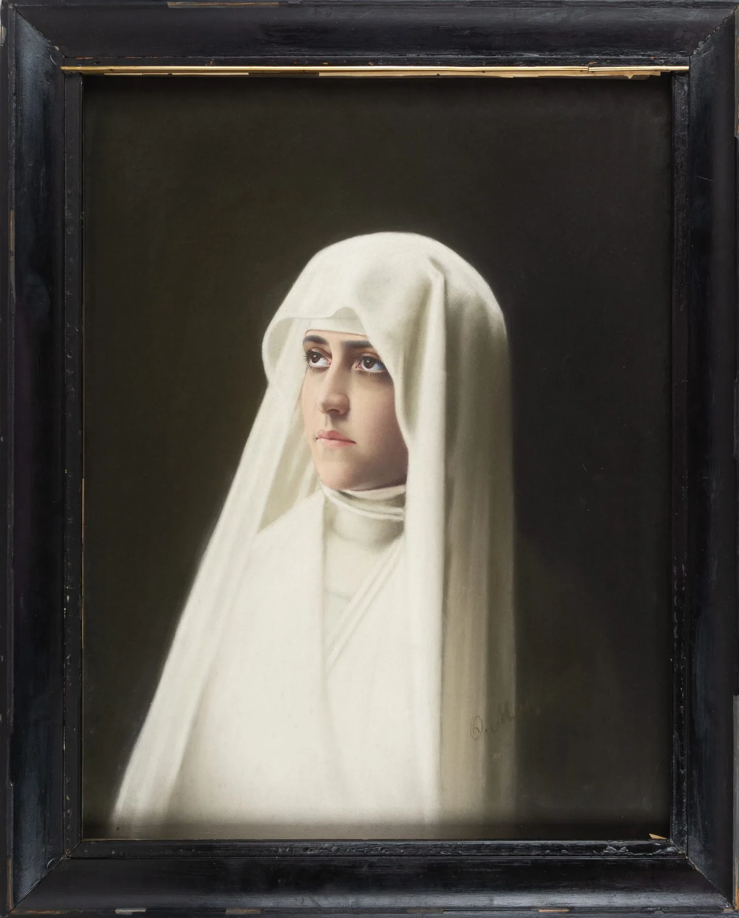 Миронов Ф.Н. Сестра Беатриса. Картина по спектаклю «Сестра Беатриса», которая была поставлена Всеволодом Мейерхольдом. Начало XX века, до 1917 года. — фото 1