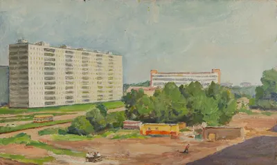 Шматко Иван Иванович. Московские окраины. 1970-е – 1980-е годы.