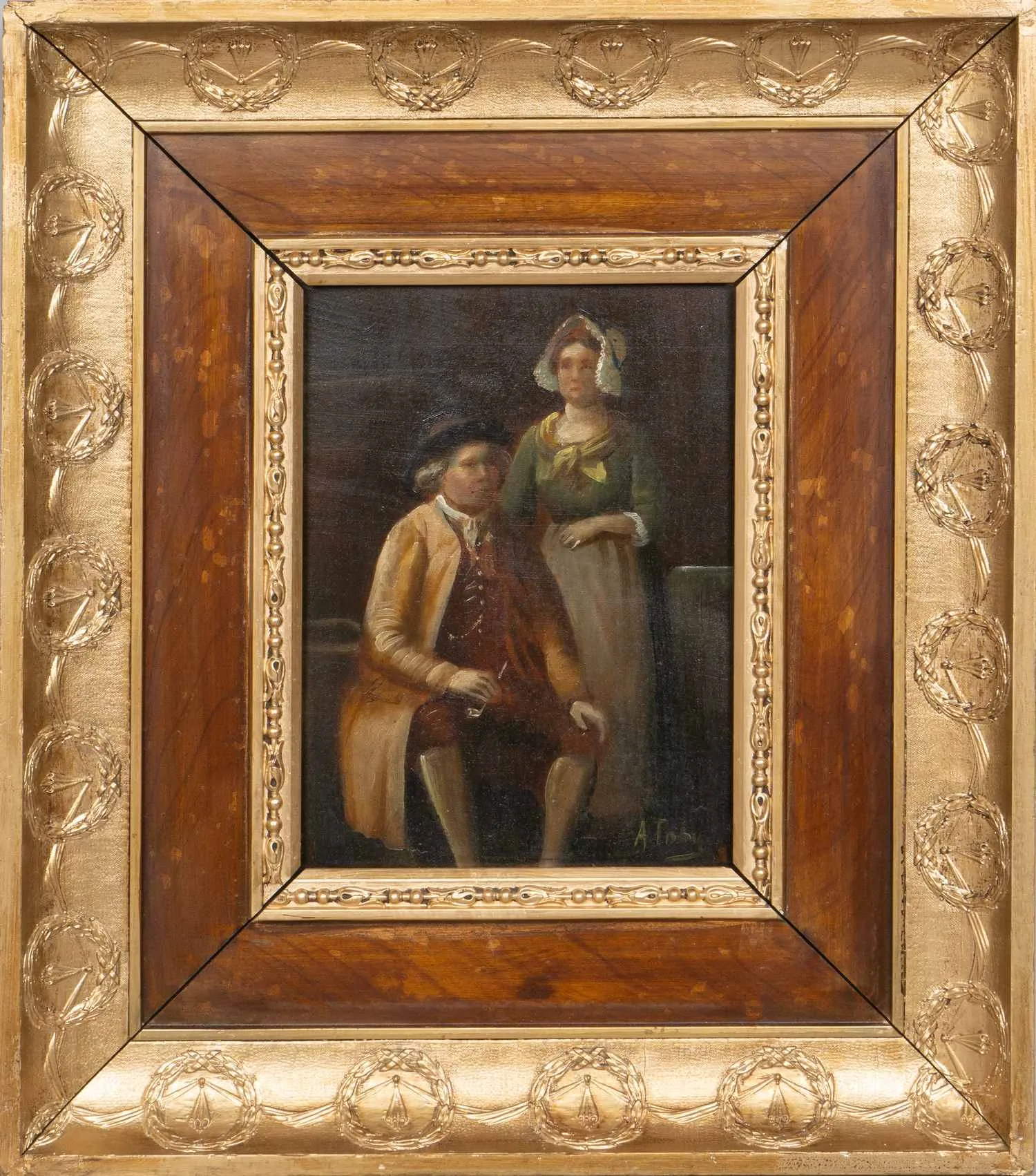 A.Toby (по подписи). Крестьяне. Дворяне. Голландия, вторая половина XVIII века. — фото 3