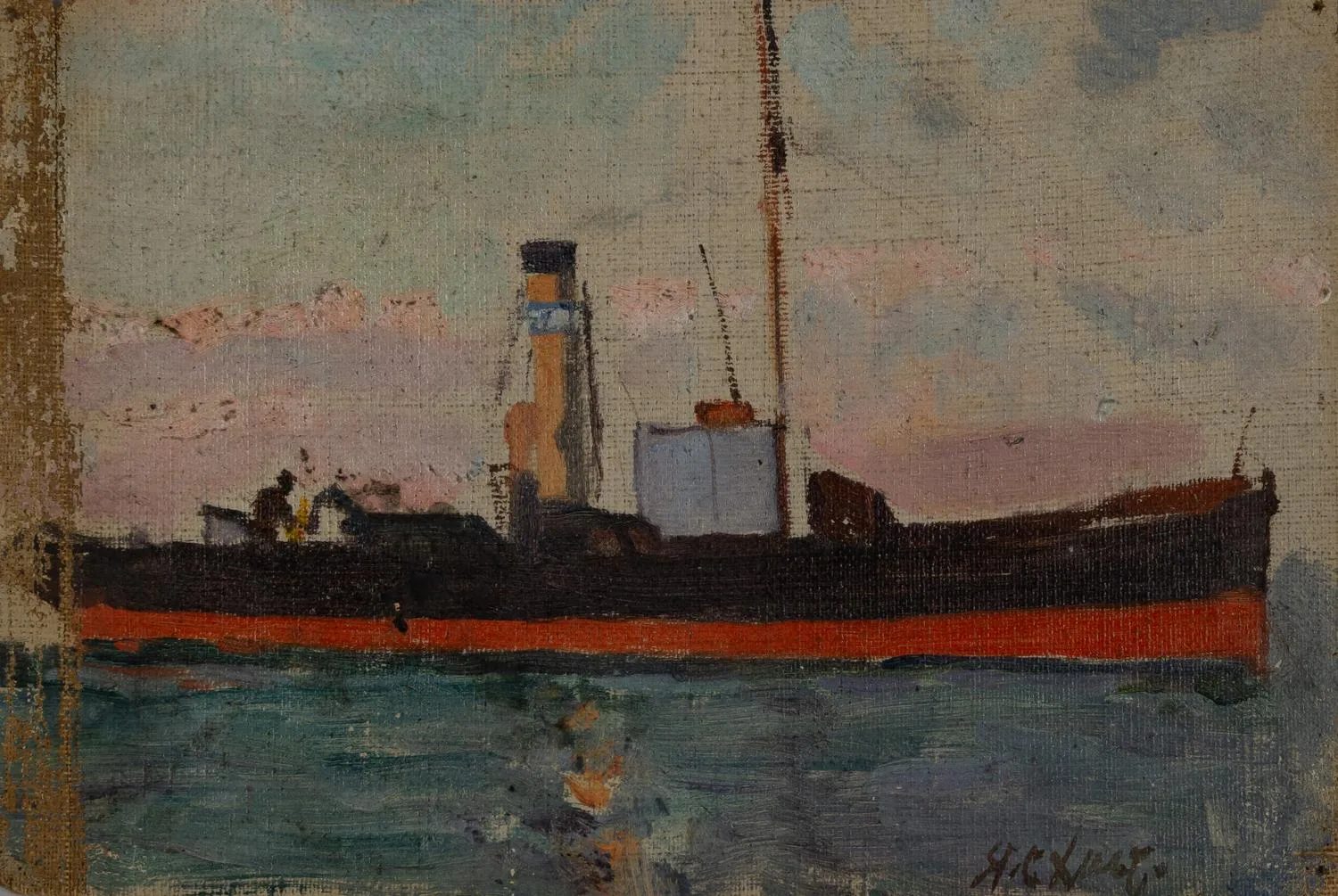 Хаст Яков Соломонович. Морской этюд. 1974. — фото 1