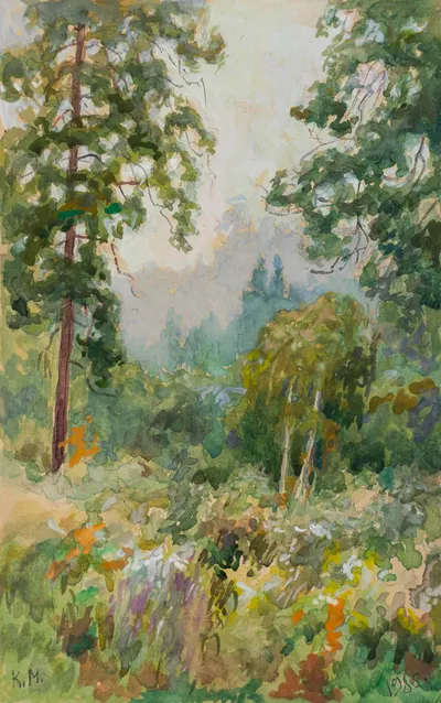 Морозов Константин Феофанович. Полесье. 1985.