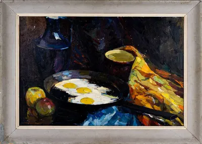 Антипов Николай Григорьевич. Яичница. 1971.