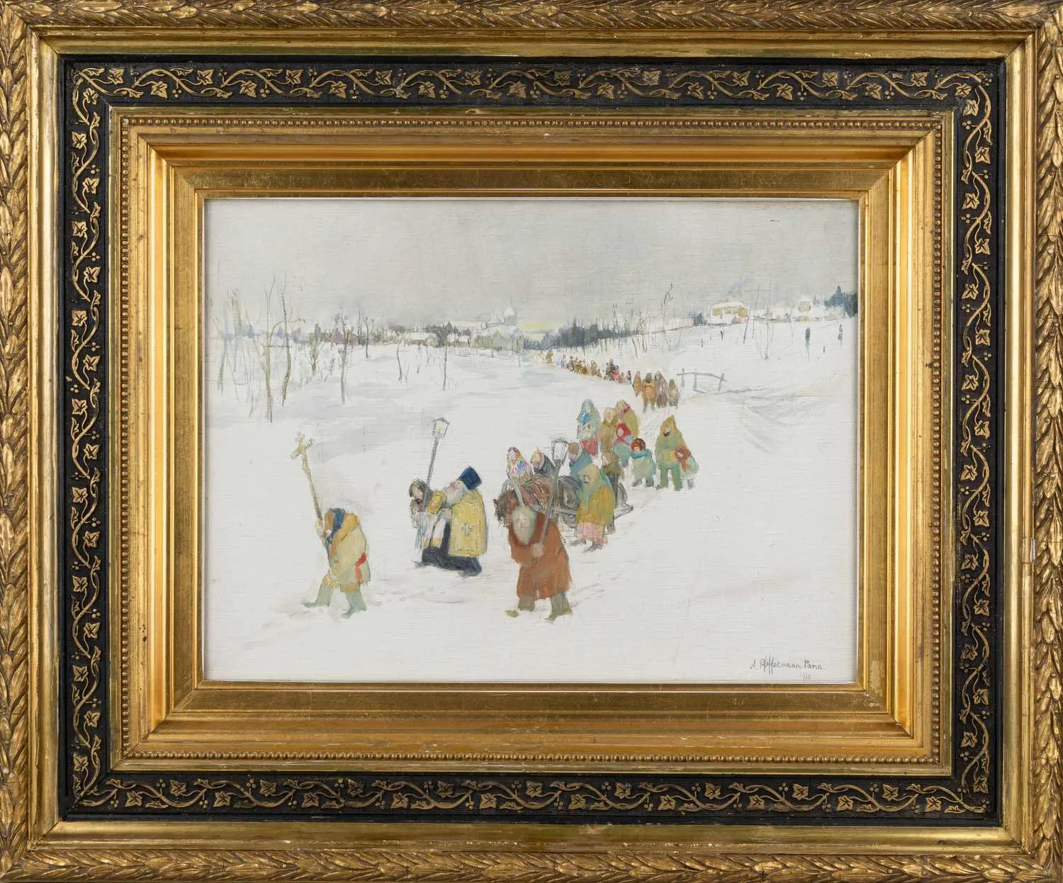 Панн Абель (Абба Пфеффеманн). Крестный ход. 1910. — фото 1