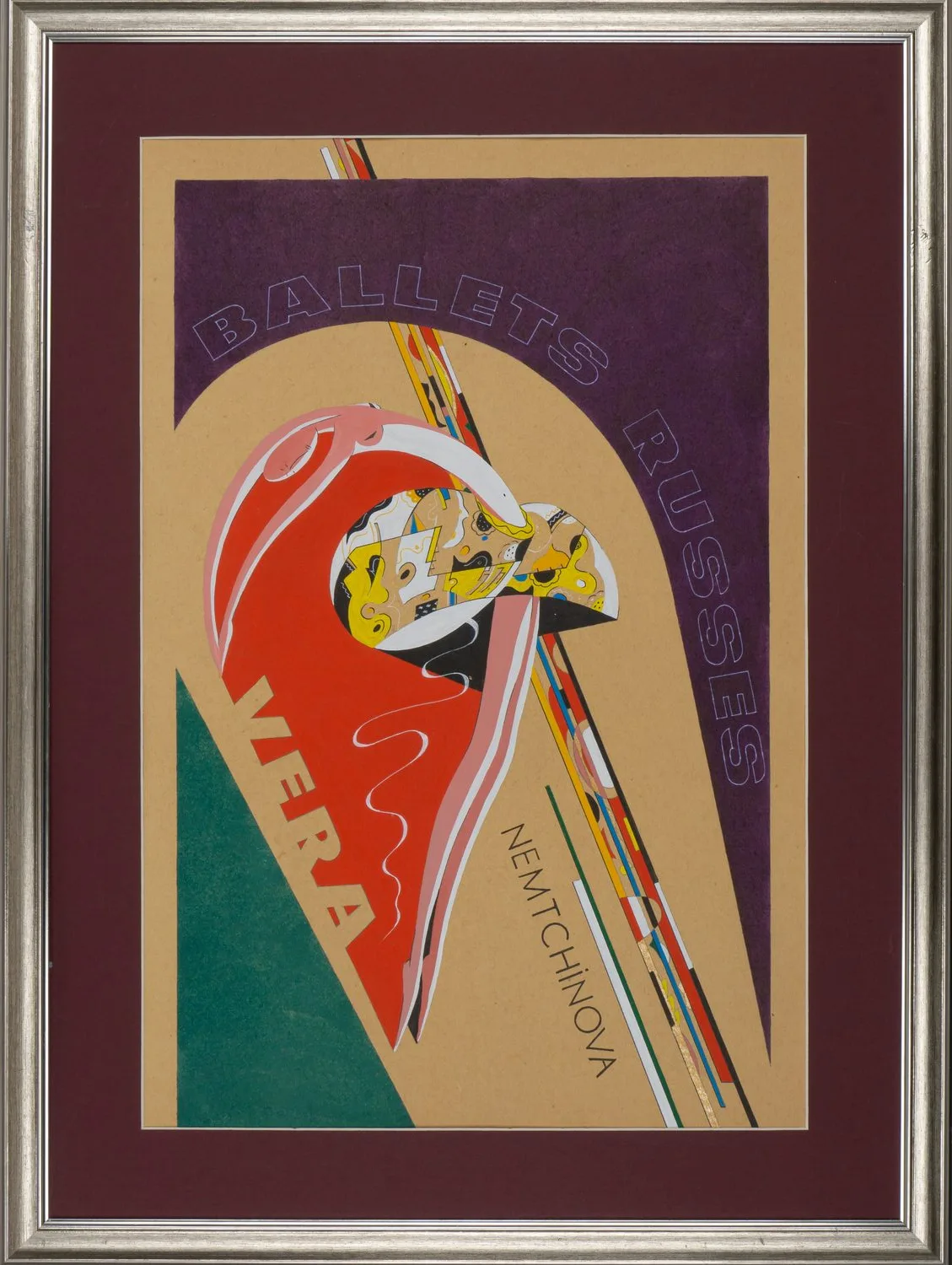 Неизвестный художник. Вера Немчинова. Русский балет (Russes Ballets). 1930-е годы. — фото 1