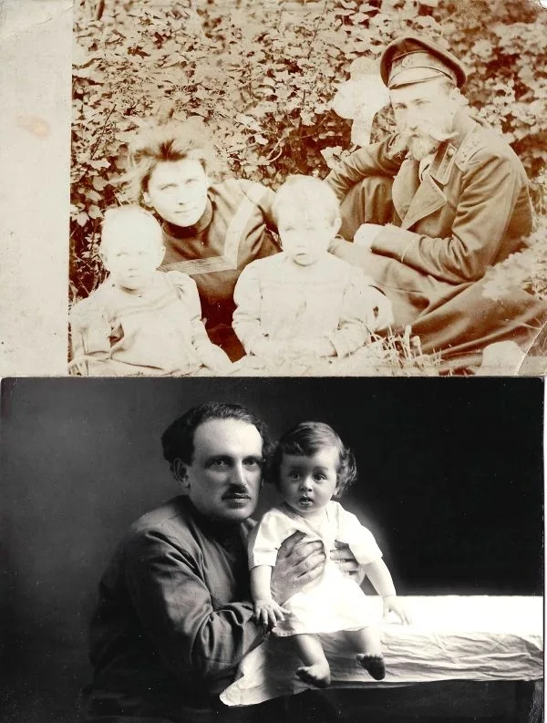 8 фотографий (преимущественно формата открытки) «Дети». 1900-е - 1930-е годы. — фото 1