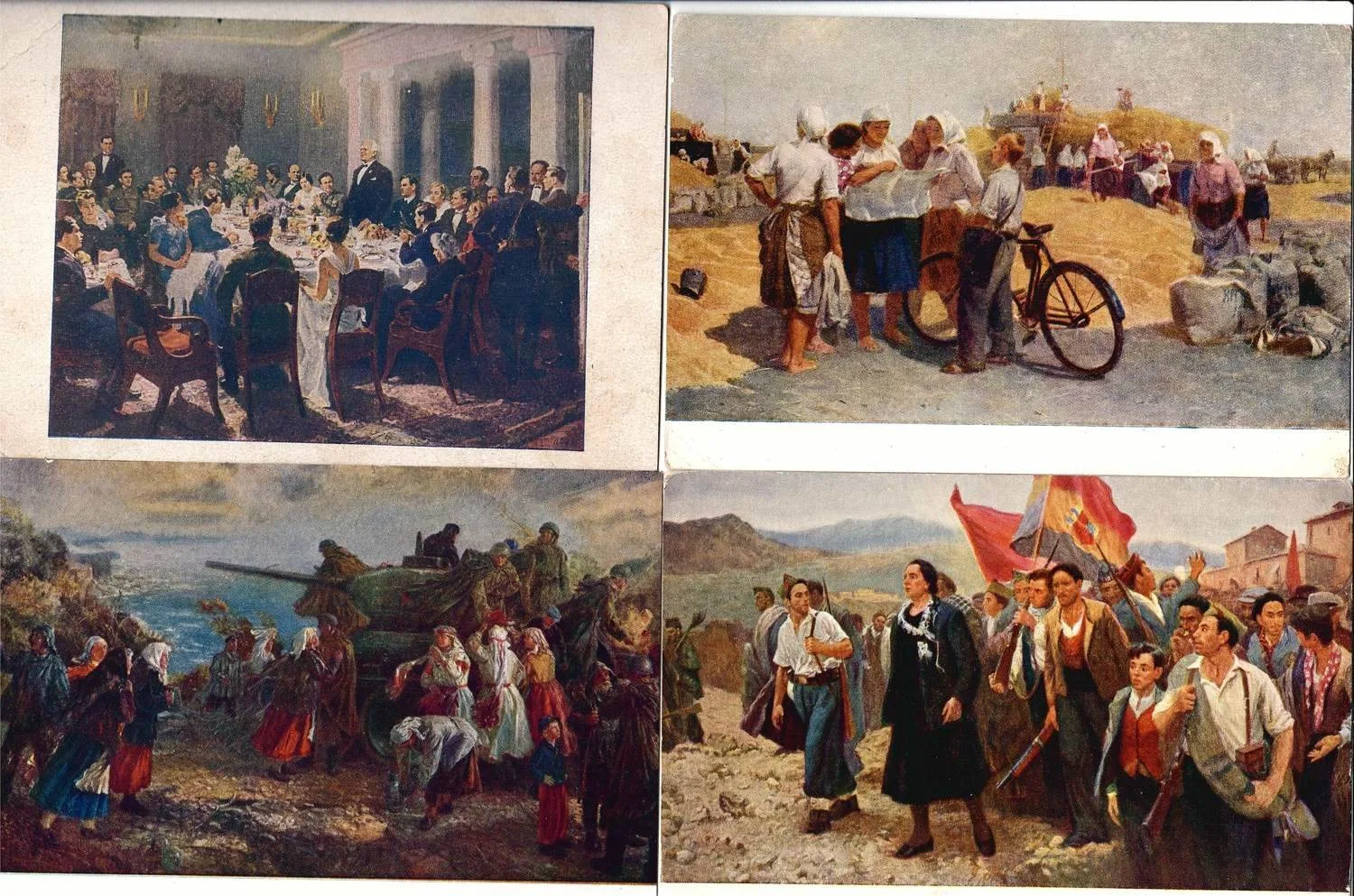 13 открыток «Соцреализм в живописи». 1940-е - 1960-е годы. — фото 3