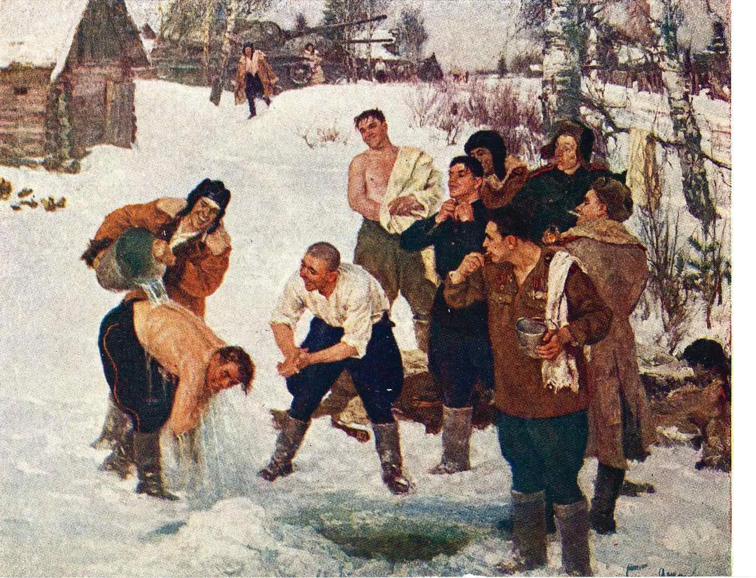 13 открыток «Соцреализм в живописи». 1940-е - 1960-е годы. — фото 4