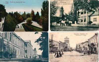 Украина. 7 открыток. Нач. XX века.