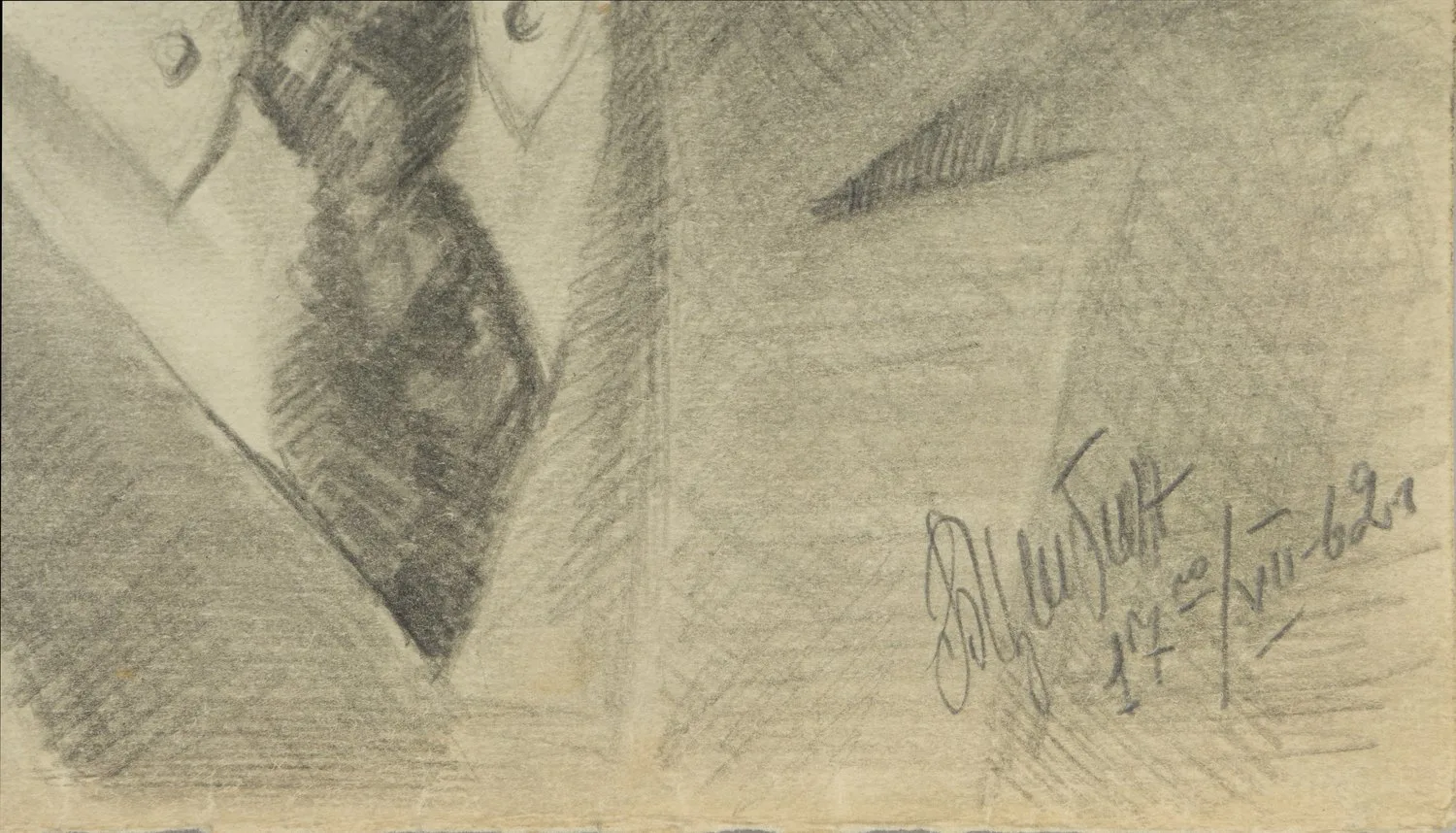 Цыбин Борис Александрович. Два рисунка В.И.Ленина. 1962-1963. — фото 5