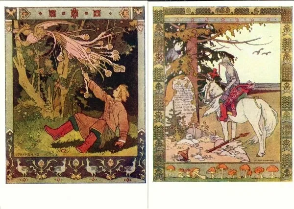 57 открыток «Сказки». СССР, 1950-е - 1960-е годы. — фото 3