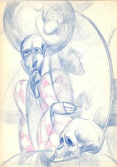 Филатов Игорь Германович. Отражение смерти. 1962.