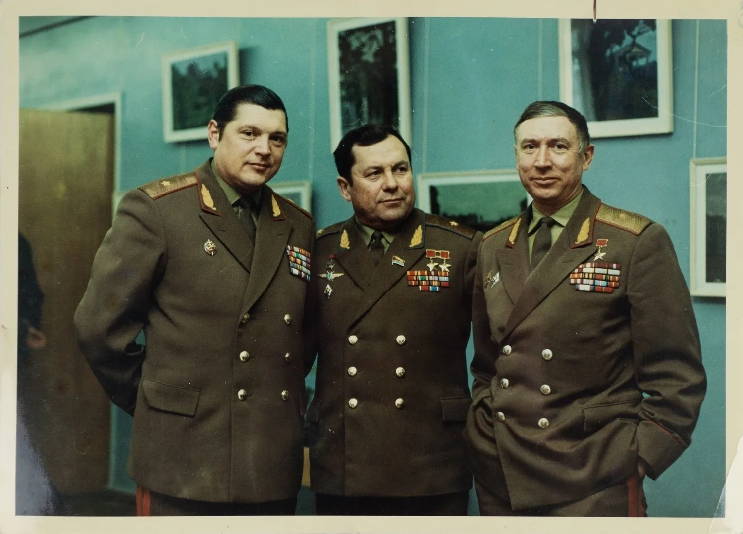 16 фотографий «Посещение руководством МВД СССР Звёздного городка». Конец 1970-х - нач. 1980-х годов. — фото 3