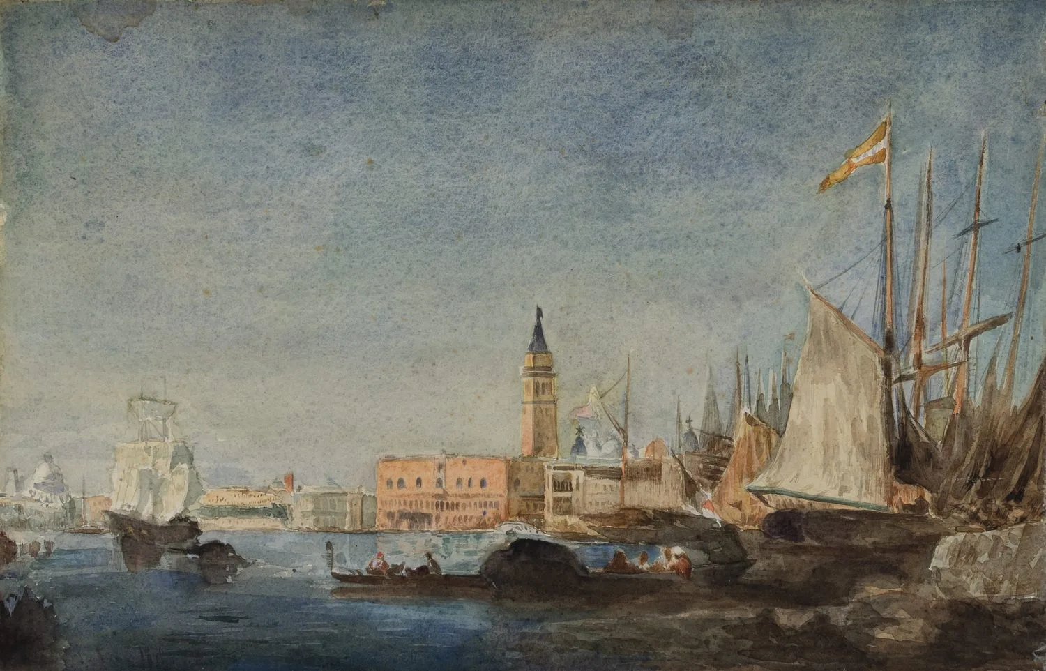 Боголюбов Алексей Петрович. Венеция. 1870-е годы. — фото 1