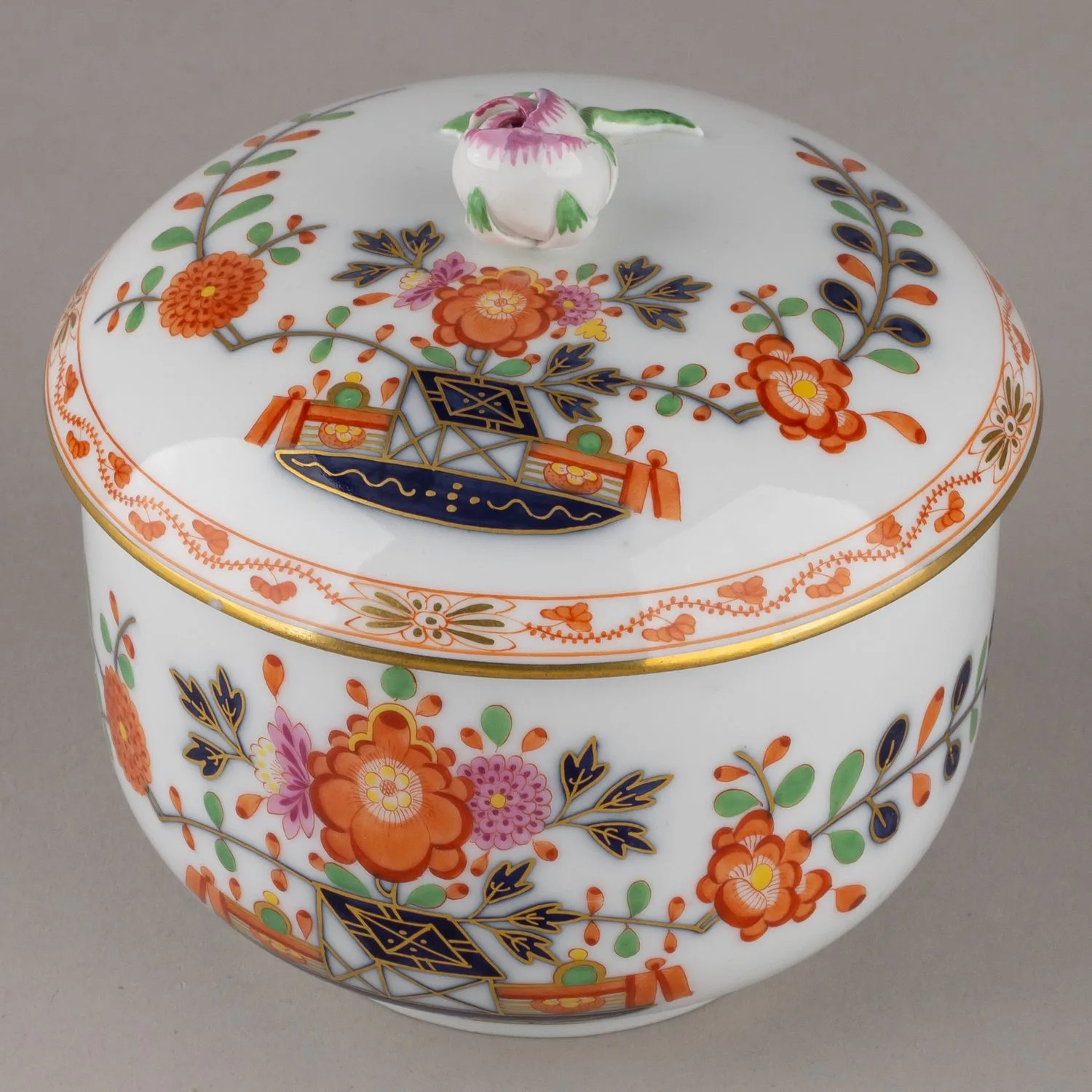 (Мейсен) Сахарница. Германия, Мейсенcкая фарфoровaя мaнуфaктуpa, 1924-1934 годы. — фото 2